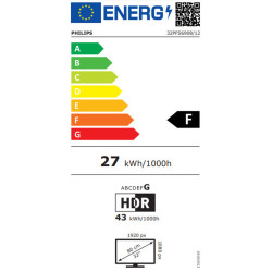 TV intelligente Philips 32PFS6908 Full HD LED HDR